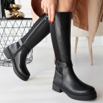 Diona Siyah Cilt Çizme (Numara: 39) - Görsel 4