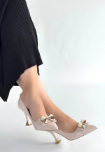 Coby Bej Rugan Topuklu Ayakkabı (Numara: 36) - Görsel 3