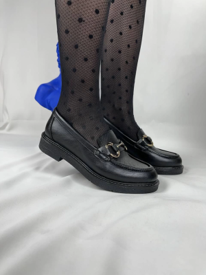 Kb-801 Kuback Kömür Cilt Günlük Kadın Babet (Numara: 38)