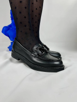 Kb-805 Kuback Kömür Cilt Günlük Kadın Babet (Numara: 36)