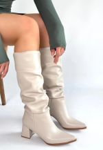 Pitay Ten Cilt Topuklu Çizme (Numara: 37) - Görsel 2