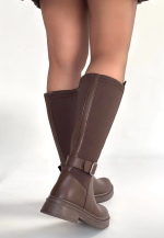 Zinda Kahverengi Cilt Çizme (Numara: 36) - Görsel 3