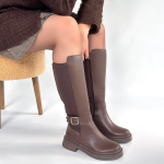 Zinda Kahverengi Cilt Çizme (Numara: 37) - Görsel 4