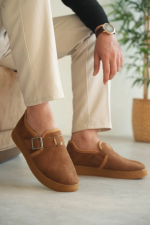 Kb-Kx1 Kuback Taba Kürklü Günlük Erkek Ayakkabı (Numara: 44)