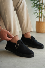 Kb-Kx1 Kuback Lacivert Kürklü Günlük Erkek Ayakkabı (Numara: 43)