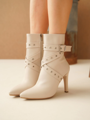 Atye Bej Rugan Topuklu Bot (Numara: 37)