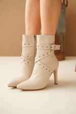 Atye Bej Rugan Topuklu Bot (Numara: 39)