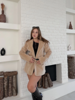 Fok Ceket Premıum Kalite Bej St255860 (Beden: Xl) - Görsel 8