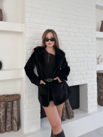 Fok Ceket Premıum Kalite Siyah St255860 (Beden: L) - Görsel 4