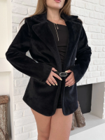 Fok Ceket Premıum Kalite Siyah St255860 (Beden: Xl)