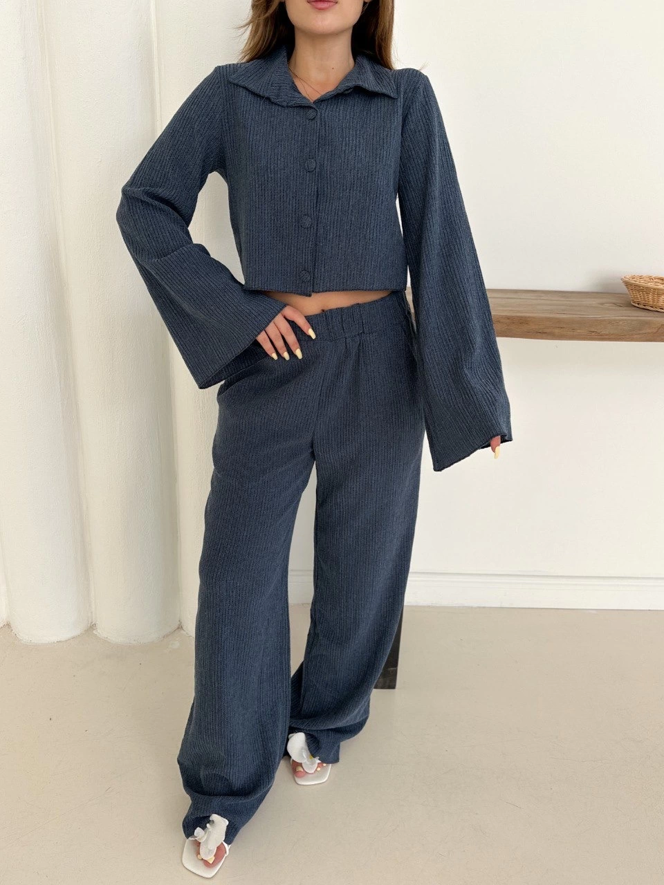 1235641_gomlek-yaka-kaplama-dugmeli-takim-lacivert-st265866-21720863-sw960sh1280.png Gömlek Yaka Kaplama Düğmeli Takım Lacivert St265866 (Beden: Xl) - Görsel 6