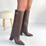 Jike Kahverengi Cilt Tak Çıkar Çizme (Numara: 36) - Görsel 4