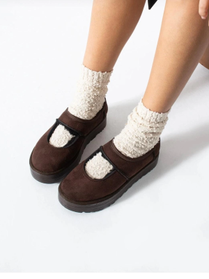 Carren Kahverengi Süet Bot (Numara: 38)