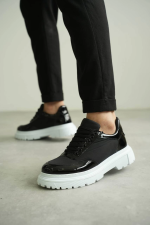 Kb-X201 Kuback Siyah Rugan Paraşüt Günlük Erkek Ayakkabı (Numara: 41)