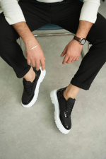 Kb-X201 Kuback Siyah Rugan Paraşüt Günlük Erkek Ayakkabı (Numara: 41) - Görsel 4