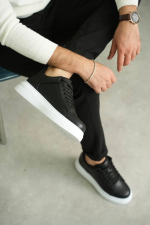 Kb-B2 Kuback Siyah Cilt Günlük Erkek Ayakkabı (Numara: 43) - Görsel 3