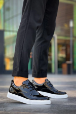 Kb-X5 Kuback Siyah Rugan Günlük Erkek Ayakkabı (Numara: 41)