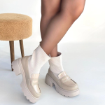 Wanye Bej Cilt Cilt Streçli Bot (Numara: 36) - Görsel 4