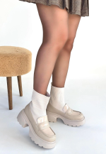 Wanye Bej Cilt Cilt Streçli Bot (Numara: 37) - Görsel 2