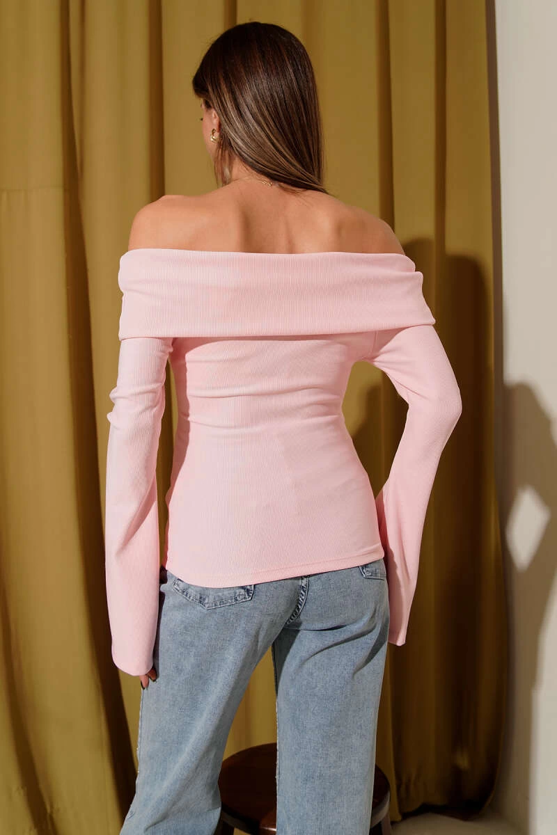 1237634_6907cfe498231-52085770-sw800sh1200.png Omzu Açık Fermuarlı Bluz Pembe T4330 (Beden: Xl) - Görsel 2