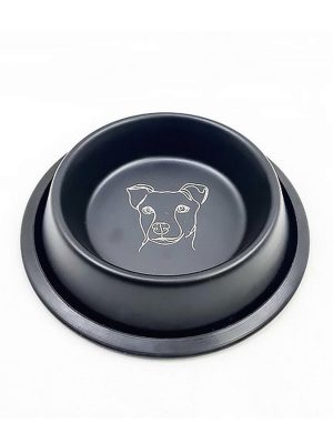 ASR(FPDL) 96 Oz Lazer İşlemeli Mama Su Kabı