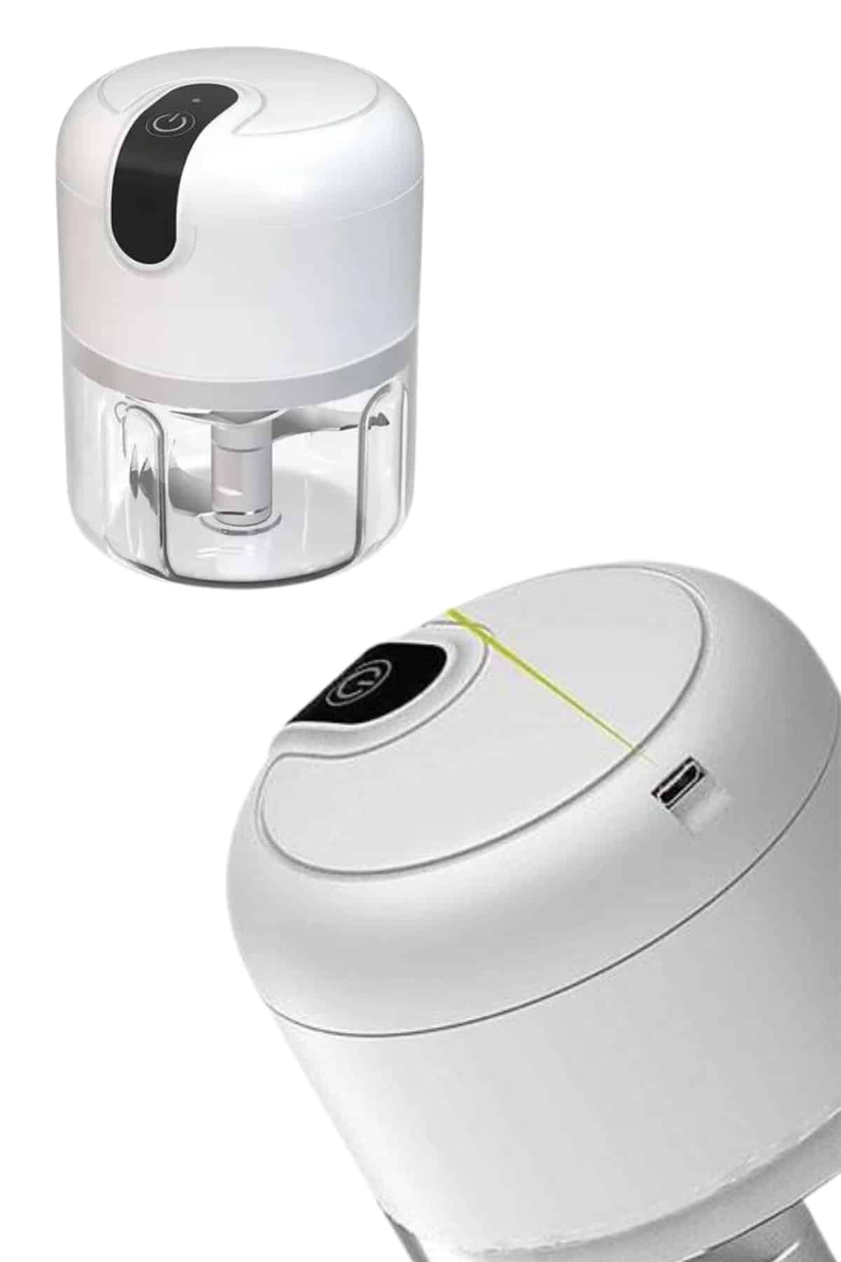 1238086_7-150.jpg Mini Doğrayıcı Rondo Taşınabilir Mini El Blender Paslanmaz Çelik - Görsel 2