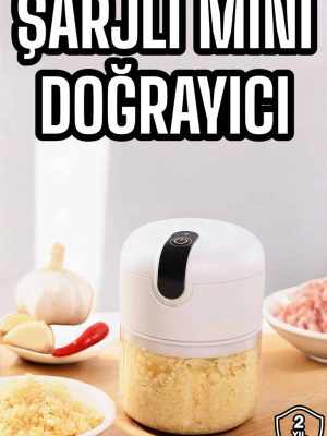 El Rondosu Mini Şarjlı Doğrayıcı Taşınabilir 250 ml