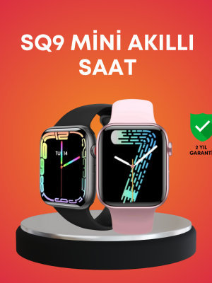 Akıllı Saat AMOLED Dokunmatik Ekran Nabız Uyku ve Adım Takibi