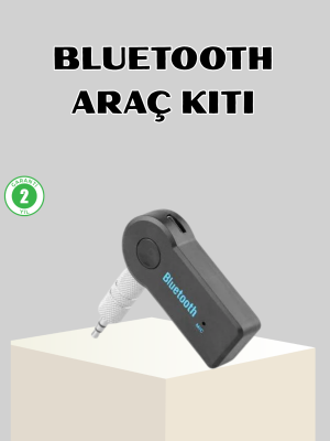 Bluetooth Araç Kiti AUX MP3 Çalar Kablosuz Eller Serbest Cihaz