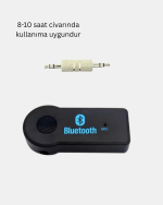 Bluetooth Araç Kiti AUX MP3 Çalar Kablosuz Eller Serbest Cihaz - Görsel 4