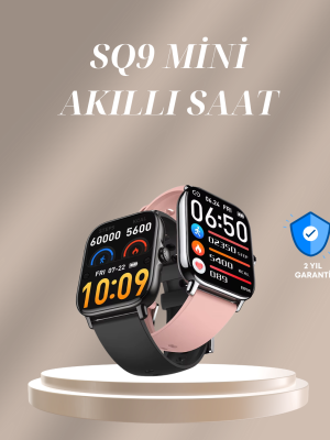 IP67 Suya Dayanıklı AMOLED Akıllı Saat Bildirim ve Sağlık Takip Özellikli