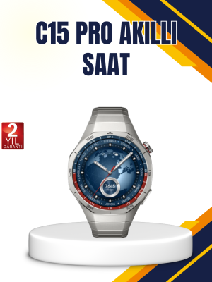 Gümüş Akıllı Saat 46mm Kasa