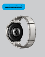 Gümüş Akıllı Saat 46mm Kasa - Görsel 3