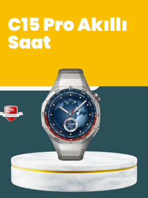 Akıllı Saat Nabız Ölçer, Adım Sayar ve Uyku Takip Özellikli