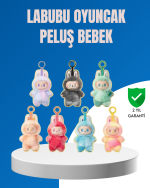 Dekoratif Labubu Karakter Figürü – Kaliteli Peluş Malzeme