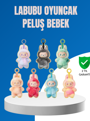Dekoratif Labubu Karakter Figürü – Kaliteli Peluş Malzeme