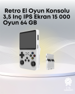 R36S 64 GB Retro El Konsolu – Gelişmiş Donanım ve Özelleştirilebilir Yazılım Yapısı