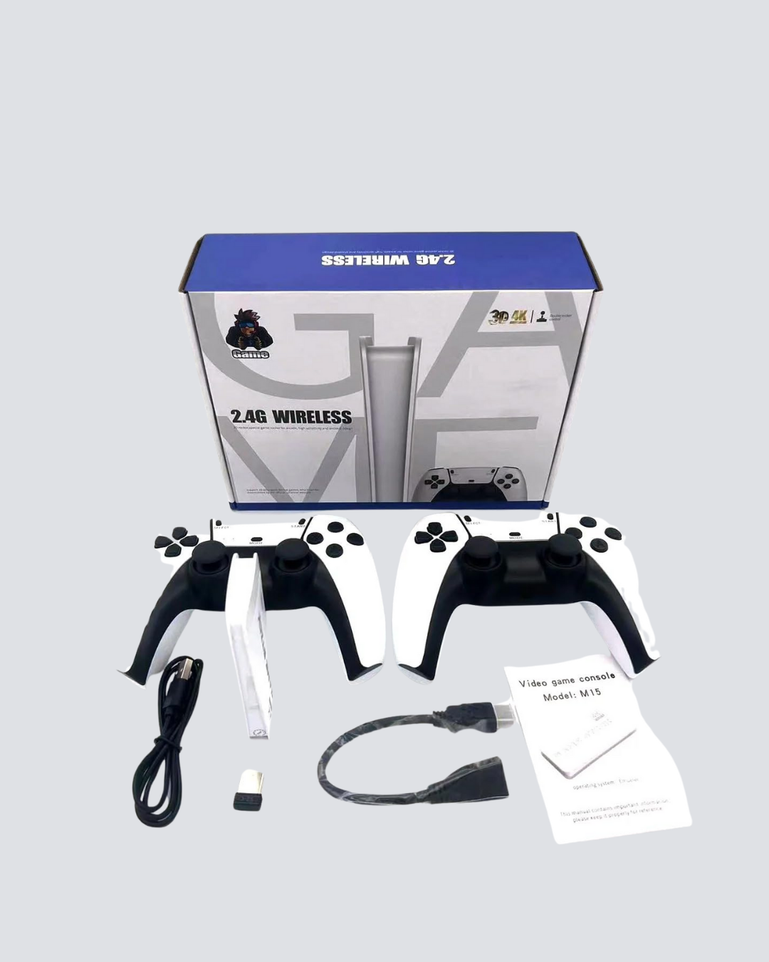 1238187_5-74.png 3D ve 4K Görüntü Kaliteli Çok Oyunculu Retro Oyun Konsolu - Görsel 3