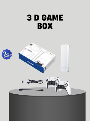 20.000 Yüklü Oyunlu Kablosuz Retro Oyun Konsolu 4K Destekli