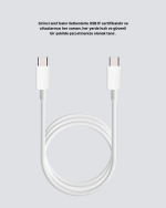 Yüksek Hızlı 30W 5.0A Type-C Kablo Şarj - Görsel 3