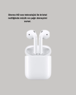 Dokunmatik Kontrollü 2. Nesil Bluetooth 5.0 Uzun Pil Ömürlü Kulaklık - Görsel 2