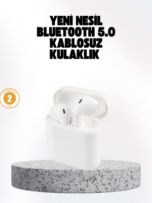Hızlı Şarj Destekli 2. Nesil Bluetooth 5.0 Ergonomik Kulaklık