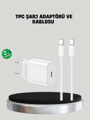 iOS Uyumlu 20W USB-C Hızlı Şarj Cihazı Telefon ve Tablet İçin