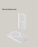 iPhone Serileri ile Uyumlu MagSafe Manyetik Araç Telefon Tutucu ve Şarj Cihazı - Görsel 5