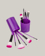 12’li Profesyonel Makyaj Fırça Seti Ultra Yumuşak Sentetik Kıllı - Görsel 5