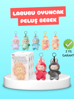 Yumuşak Dolgulu Labubu Karakter Peluş Oyuncak