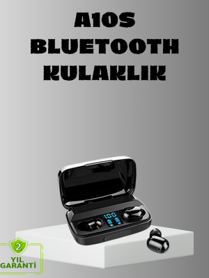 TWS A10s Bluetooth 5.0 Kulaklık – Yüksek Ses Kalitesi, Ergonomik, Uzun Pil Ömürlü