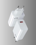 67W Süper Hızlı Şarj Adaptörü ve Kablo Seti – Güvenli, Kompakt ve Ergonomik Tasarım - Görsel 2