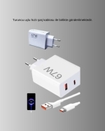 67W Turbo Type-C Hızlı Şarj Adaptörü – Akıllı Koruma Çipli, Hızlı Şarj Destekli - Görsel 4