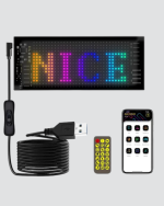 5V USB Akıllı Piksel LED Panel – Mobil Uygulama Kontrollü, Renkli Işık Efektli - Görsel 5